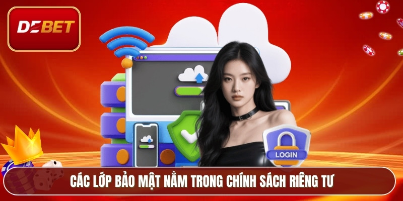 Các lớp bảo mật nằm trong chính sách riêng tư